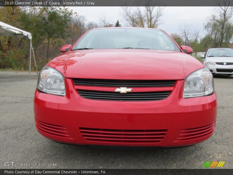 Victory Red / Gray 2010 Chevrolet Cobalt LT Coupe