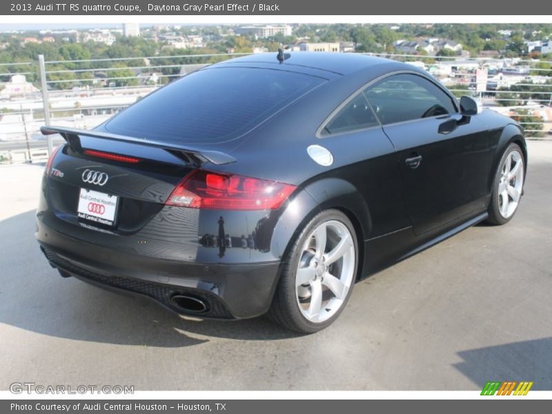 Daytona Gray Pearl Effect / Black 2013 Audi TT RS quattro Coupe