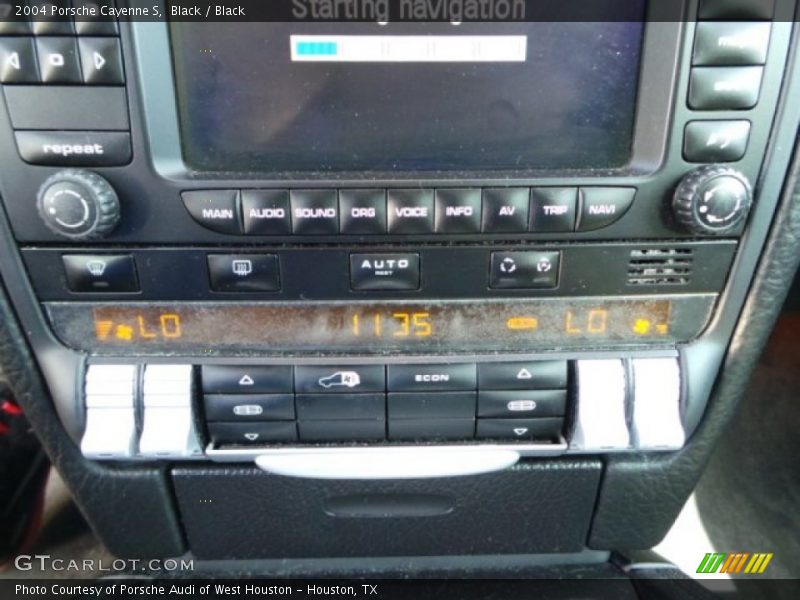 Black / Black 2004 Porsche Cayenne S