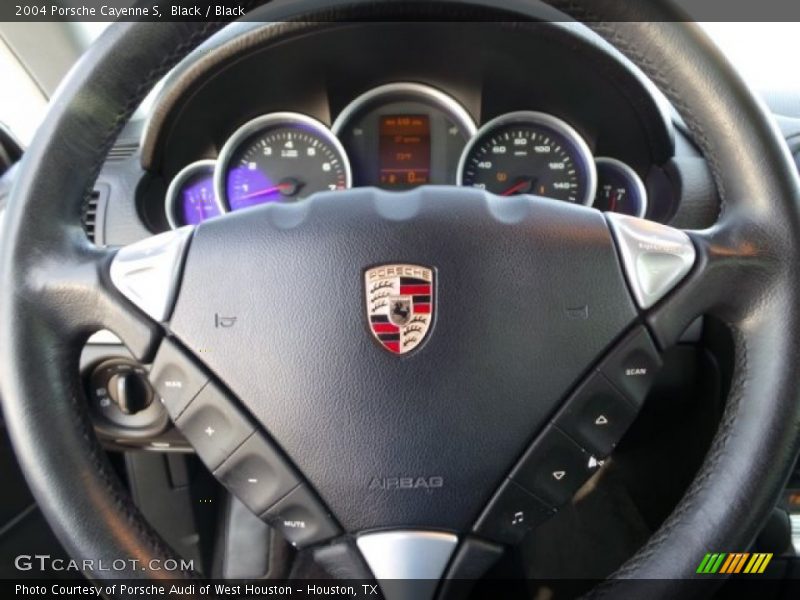 Black / Black 2004 Porsche Cayenne S