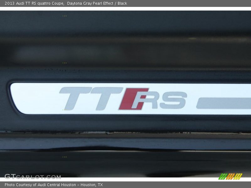 Daytona Gray Pearl Effect / Black 2013 Audi TT RS quattro Coupe