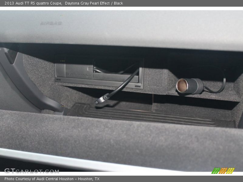 Daytona Gray Pearl Effect / Black 2013 Audi TT RS quattro Coupe