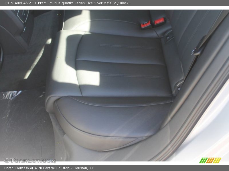 Ice Silver Metallic / Black 2015 Audi A6 2.0T Premium Plus quattro Sedan