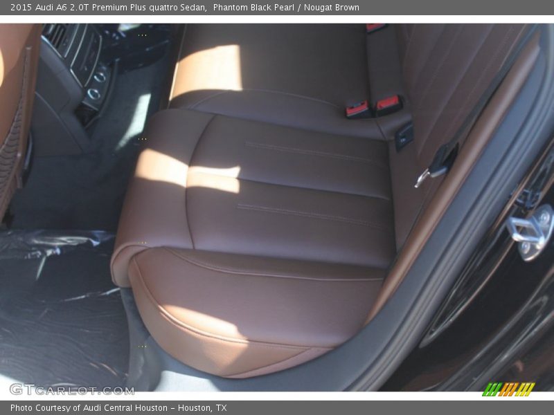 Phantom Black Pearl / Nougat Brown 2015 Audi A6 2.0T Premium Plus quattro Sedan