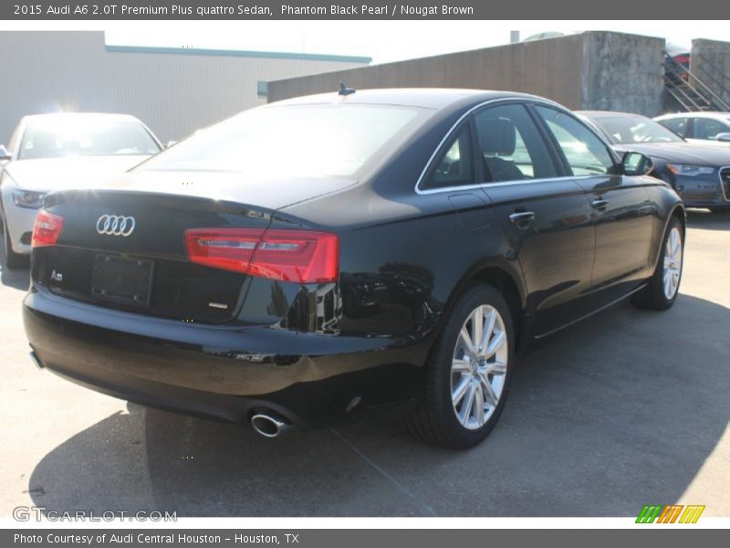Phantom Black Pearl / Nougat Brown 2015 Audi A6 2.0T Premium Plus quattro Sedan