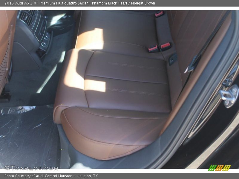 Phantom Black Pearl / Nougat Brown 2015 Audi A6 2.0T Premium Plus quattro Sedan