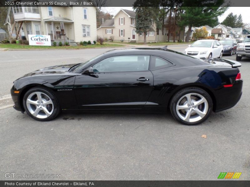 Black / Black 2015 Chevrolet Camaro SS Coupe