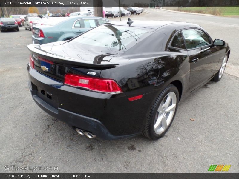 Black / Black 2015 Chevrolet Camaro SS Coupe