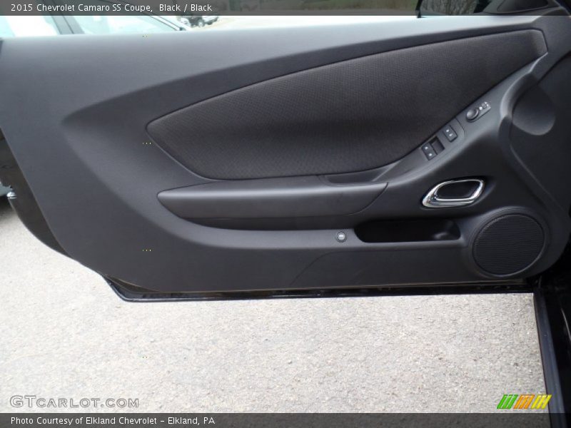 Black / Black 2015 Chevrolet Camaro SS Coupe