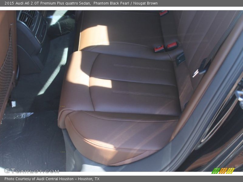 Phantom Black Pearl / Nougat Brown 2015 Audi A6 2.0T Premium Plus quattro Sedan