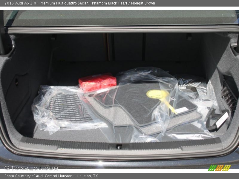 Phantom Black Pearl / Nougat Brown 2015 Audi A6 2.0T Premium Plus quattro Sedan