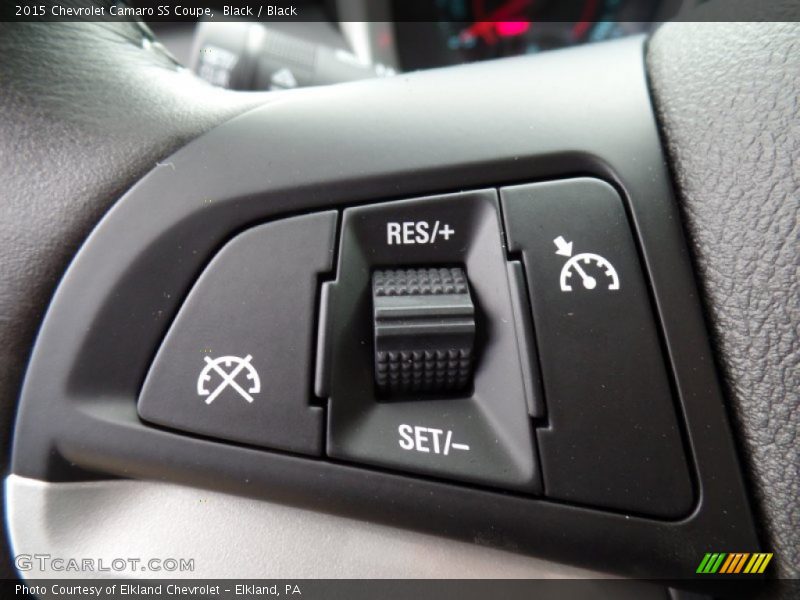 Black / Black 2015 Chevrolet Camaro SS Coupe
