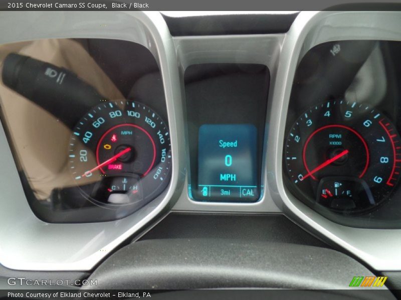 Black / Black 2015 Chevrolet Camaro SS Coupe