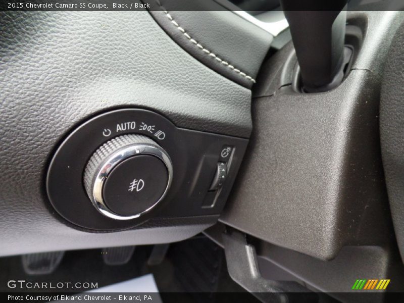 Black / Black 2015 Chevrolet Camaro SS Coupe