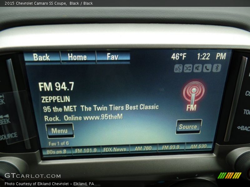 Black / Black 2015 Chevrolet Camaro SS Coupe