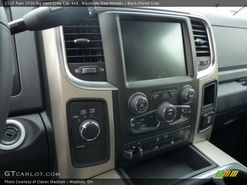 Maximum Steel Metallic / Black/Diesel Gray 2015 Ram 2500 Big Horn Crew Cab 4x4