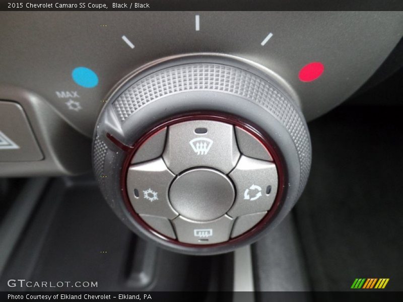 Black / Black 2015 Chevrolet Camaro SS Coupe