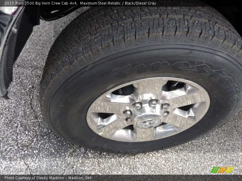 Maximum Steel Metallic / Black/Diesel Gray 2015 Ram 2500 Big Horn Crew Cab 4x4