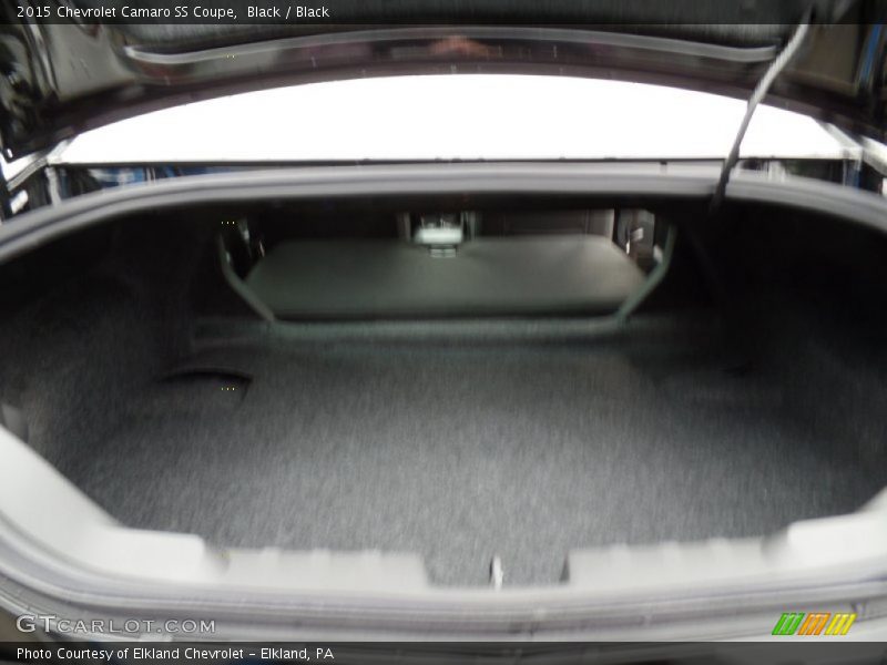 Black / Black 2015 Chevrolet Camaro SS Coupe