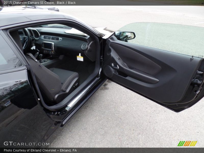 Black / Black 2015 Chevrolet Camaro SS Coupe