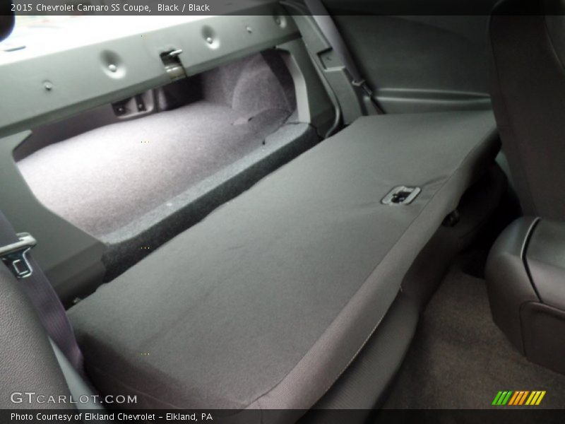 Black / Black 2015 Chevrolet Camaro SS Coupe