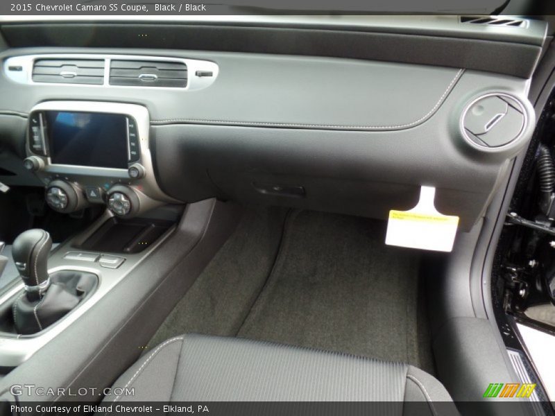 Black / Black 2015 Chevrolet Camaro SS Coupe