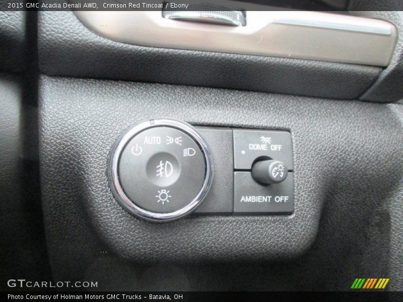Crimson Red Tincoat / Ebony 2015 GMC Acadia Denali AWD