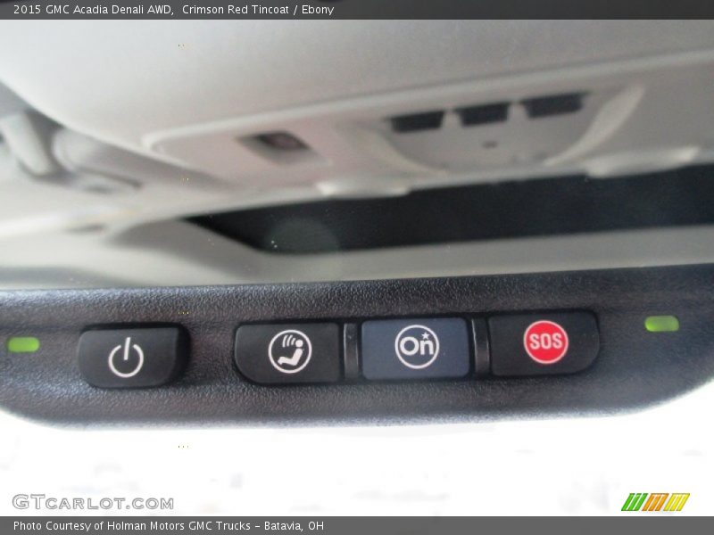 Crimson Red Tincoat / Ebony 2015 GMC Acadia Denali AWD