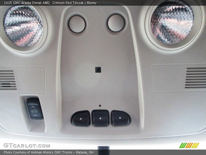 Crimson Red Tincoat / Ebony 2015 GMC Acadia Denali AWD