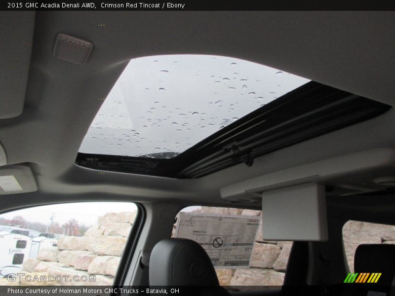 Crimson Red Tincoat / Ebony 2015 GMC Acadia Denali AWD