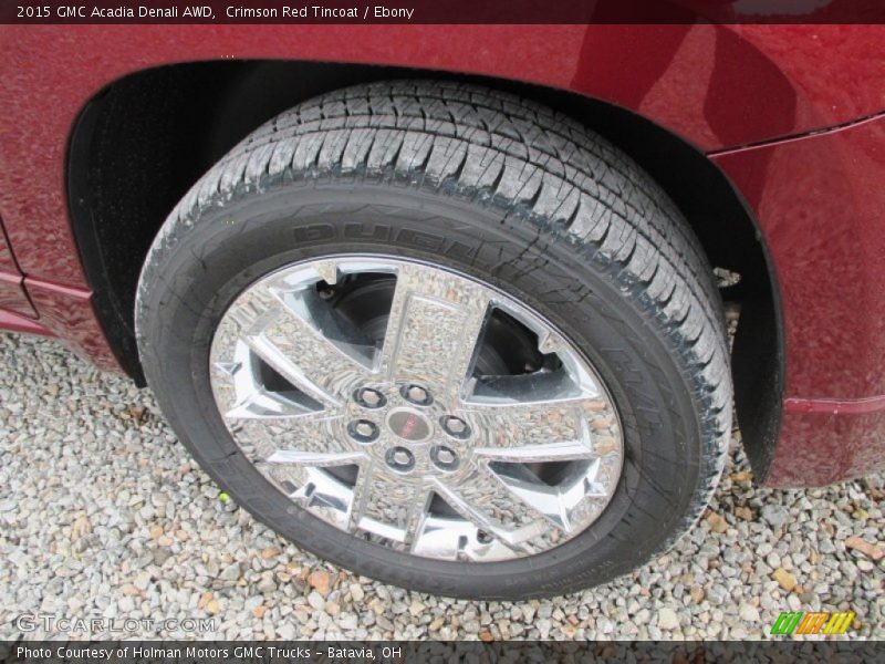 Crimson Red Tincoat / Ebony 2015 GMC Acadia Denali AWD