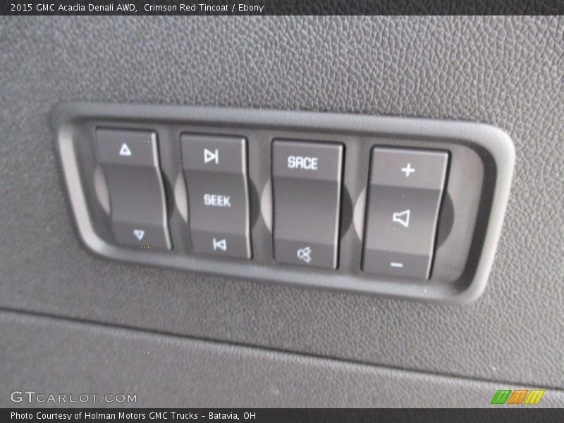 Crimson Red Tincoat / Ebony 2015 GMC Acadia Denali AWD