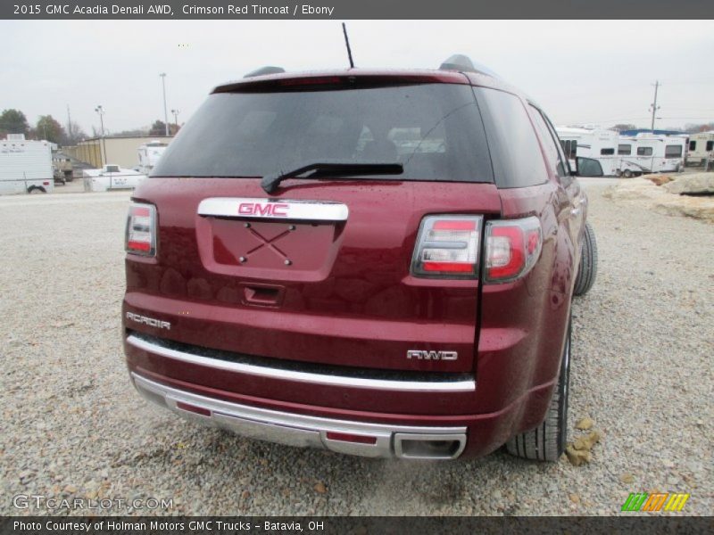 Crimson Red Tincoat / Ebony 2015 GMC Acadia Denali AWD