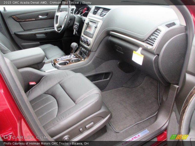 Crimson Red Tincoat / Ebony 2015 GMC Acadia Denali AWD