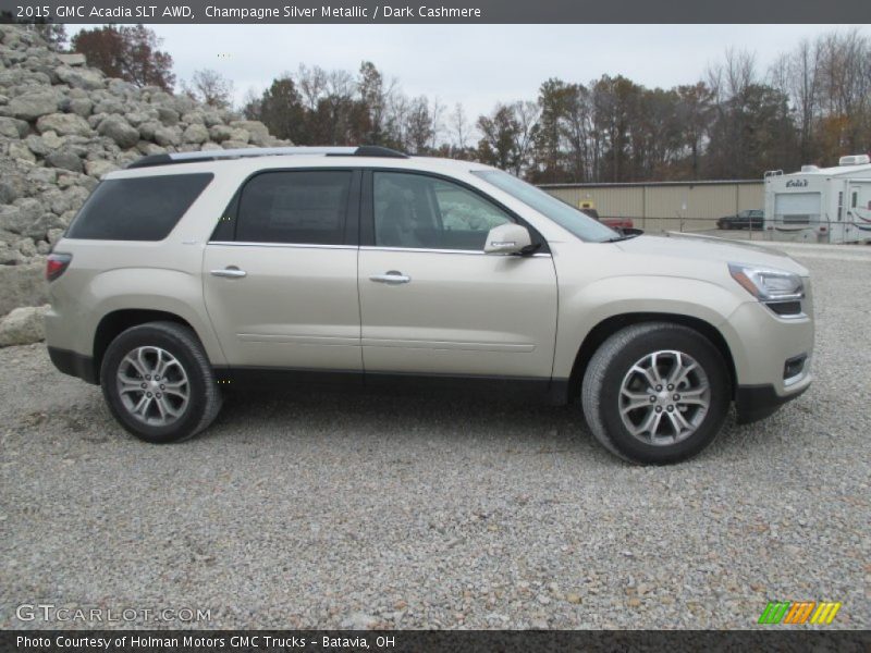  2015 Acadia SLT AWD Champagne Silver Metallic