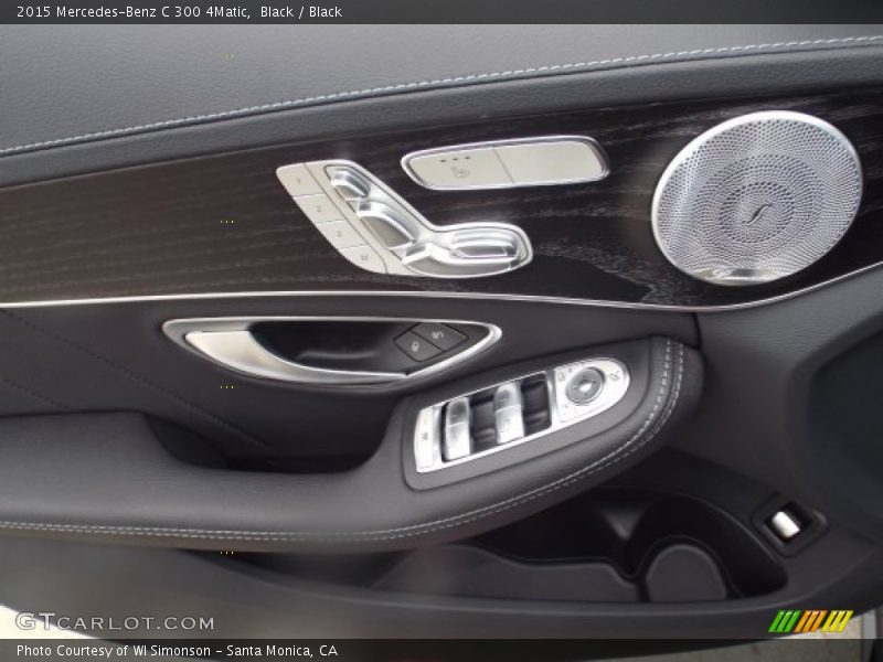 Black / Black 2015 Mercedes-Benz C 300 4Matic