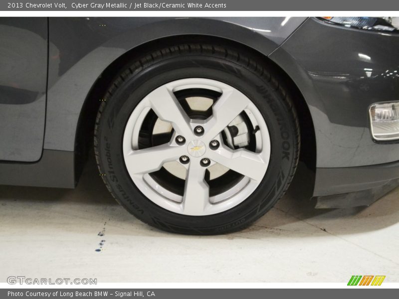 Cyber Gray Metallic / Jet Black/Ceramic White Accents 2013 Chevrolet Volt