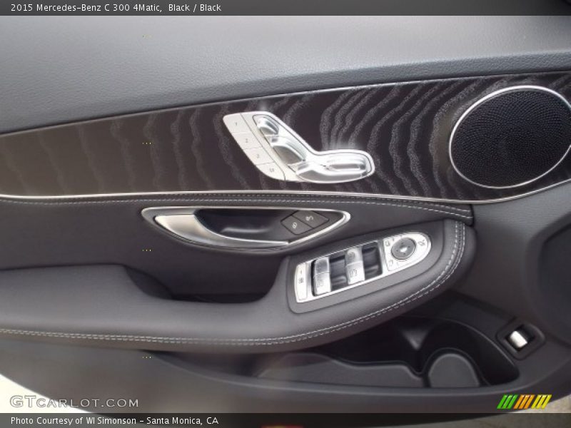 Black / Black 2015 Mercedes-Benz C 300 4Matic