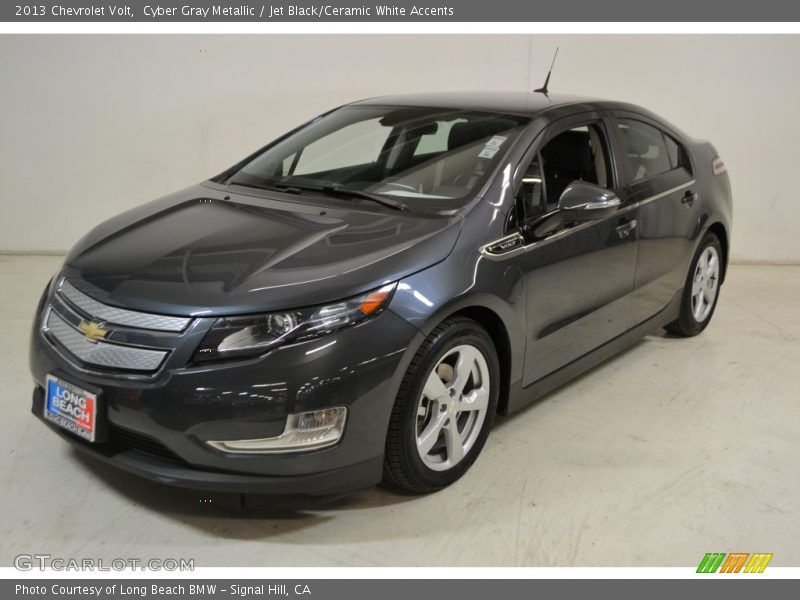 Cyber Gray Metallic / Jet Black/Ceramic White Accents 2013 Chevrolet Volt