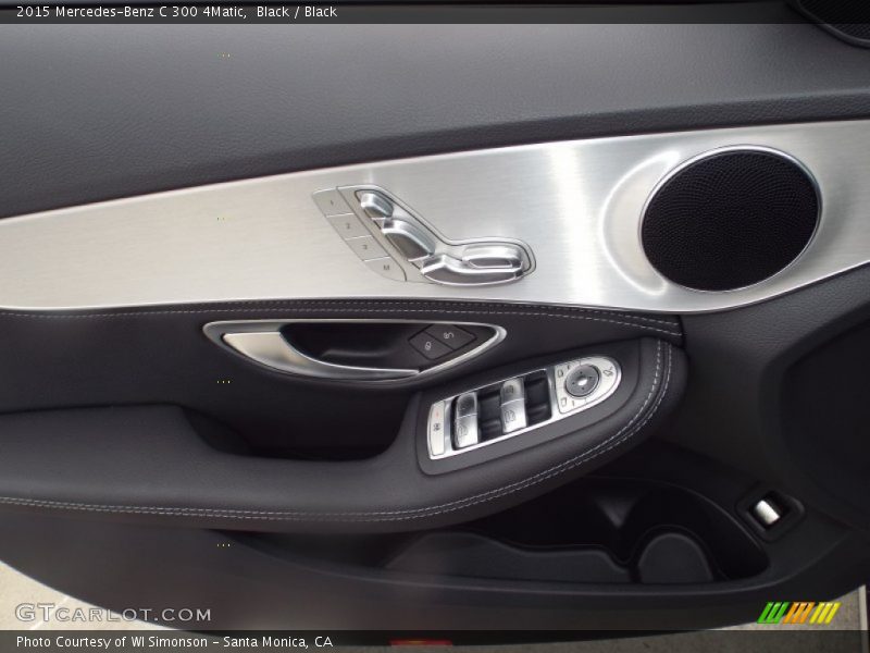 Black / Black 2015 Mercedes-Benz C 300 4Matic