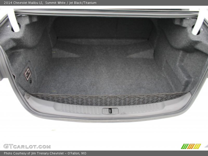 Summit White / Jet Black/Titanium 2014 Chevrolet Malibu LS