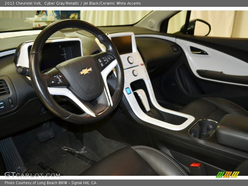 Cyber Gray Metallic / Jet Black/Ceramic White Accents 2013 Chevrolet Volt