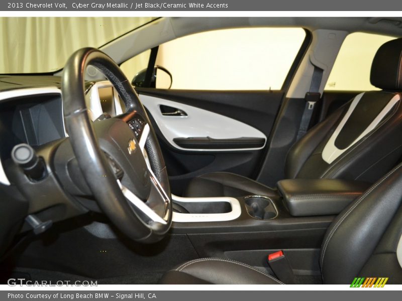 Cyber Gray Metallic / Jet Black/Ceramic White Accents 2013 Chevrolet Volt
