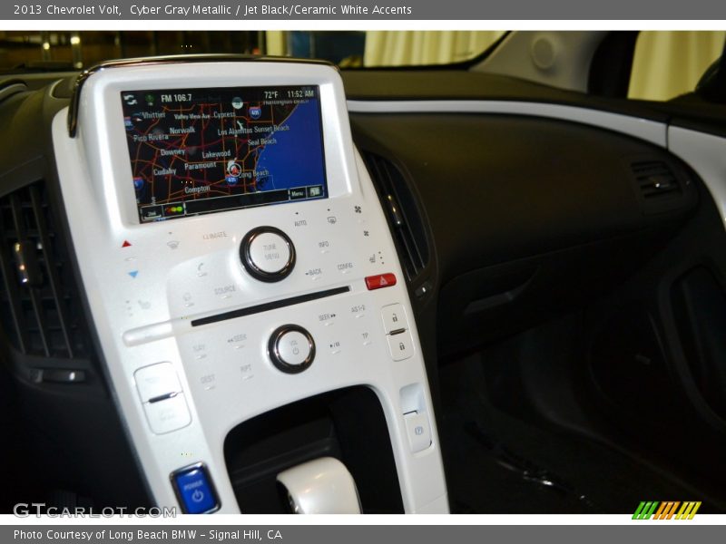 Cyber Gray Metallic / Jet Black/Ceramic White Accents 2013 Chevrolet Volt