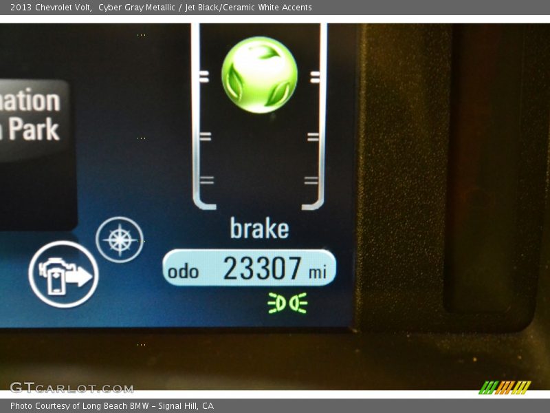 Cyber Gray Metallic / Jet Black/Ceramic White Accents 2013 Chevrolet Volt