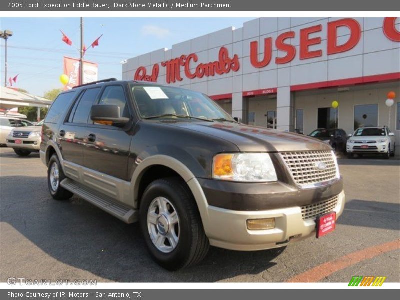 Dark Stone Metallic / Medium Parchment 2005 Ford Expedition Eddie Bauer