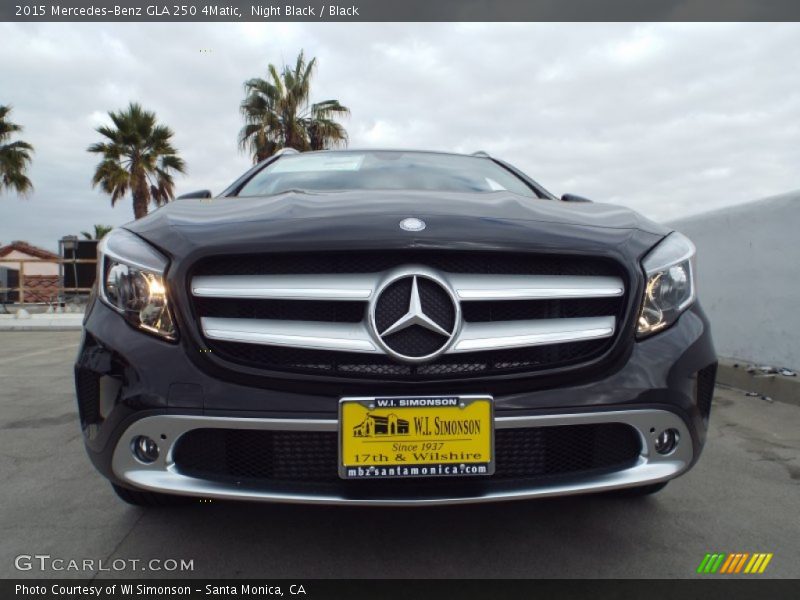 Night Black / Black 2015 Mercedes-Benz GLA 250 4Matic