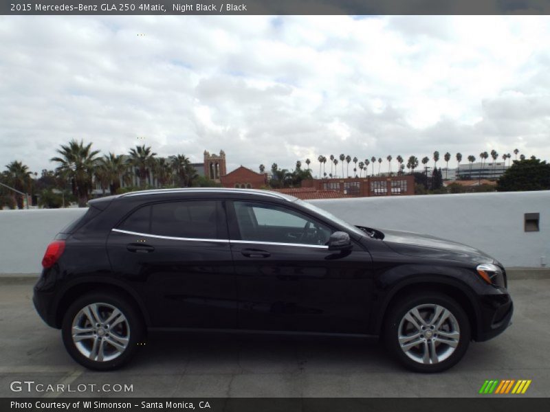 Night Black / Black 2015 Mercedes-Benz GLA 250 4Matic