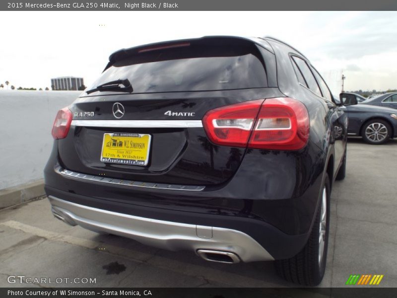 Night Black / Black 2015 Mercedes-Benz GLA 250 4Matic