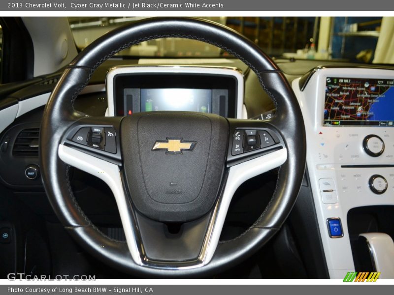 Cyber Gray Metallic / Jet Black/Ceramic White Accents 2013 Chevrolet Volt